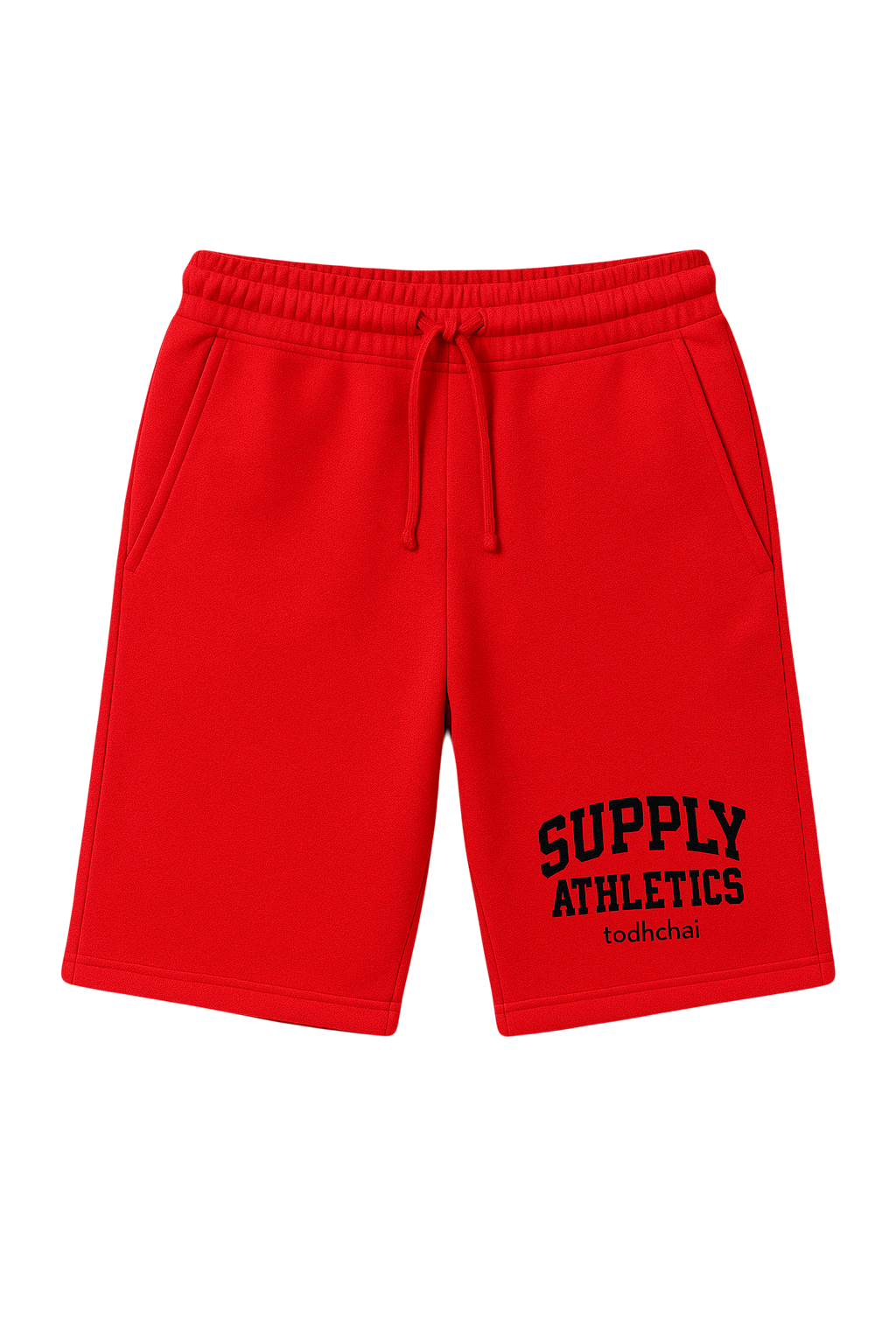 Supply Athletics Sweat-shorts Red