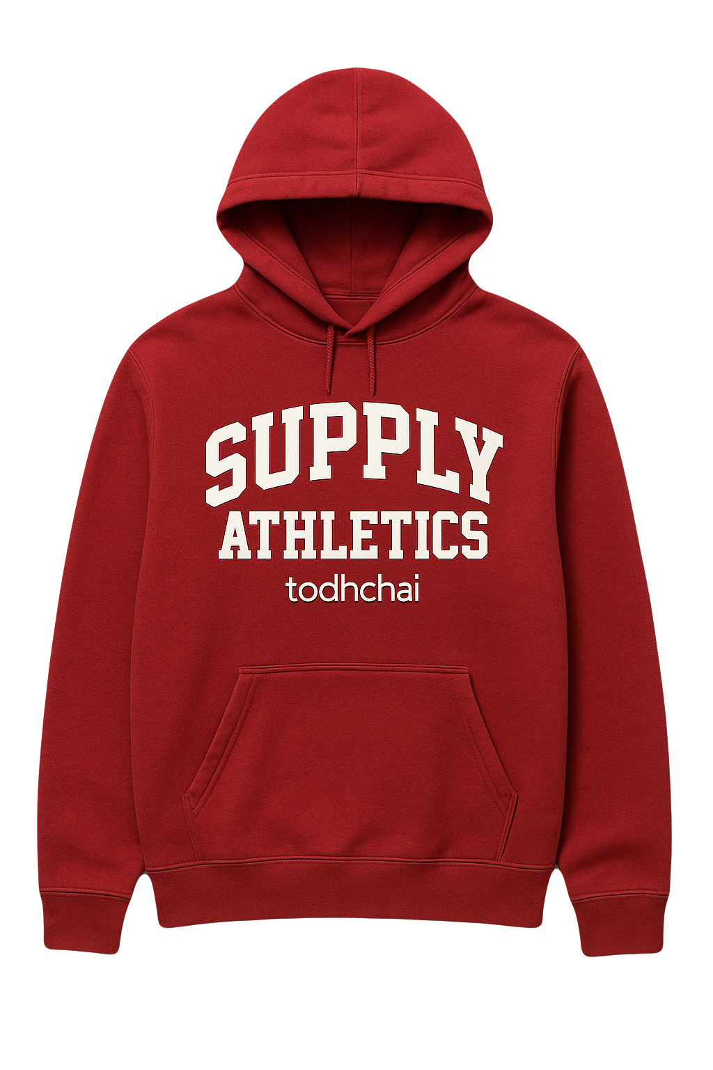 Supply Athletic Hoodie Red